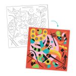 Atelier cu nisip Abstract Art Inspired by Kandinsky, Djeco - imagine 4