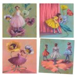 Atelier de pictura Balerina Inspired by Degas, Djeco - imagine 4