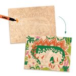 Atelier de pictura pe lemn Dinozauri, Djeco - imagine 5