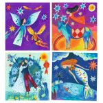 Atelier de pictura Suprarealist Inspired by Marc Chagall, Djeco - imagine 5