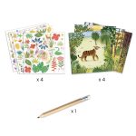 Atelier de transfer Arta naiva Inspired by Le Douanier Rousseau, Djeco - imagine 3