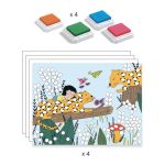 Atelier pictura cu degetele Atinge si picteaza, Djeco - imagine 3