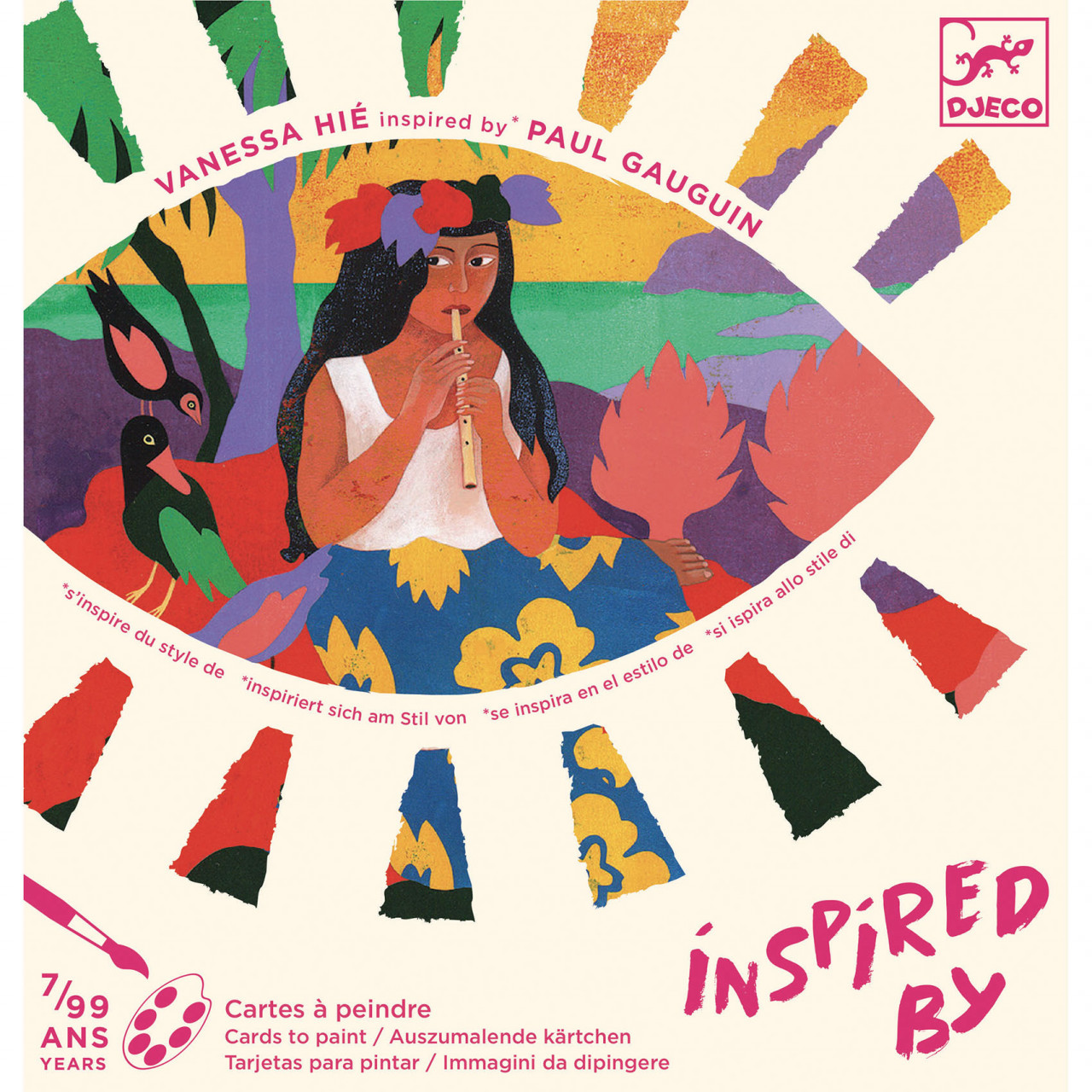 atelier-pictura-post-impresionism-inspired-by-paul-gauguin-djeco7274 Atelier pictura Post-impresionism Inspired by Paul Gauguin, Djeco - imagine 1