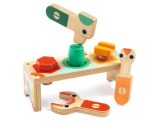 Banc de lucru din lemn Bricolou, Djeco - imagine 2