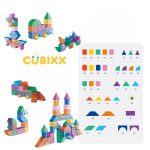 Blocuri magnetice Cubixx, 85 piese - imagine 4