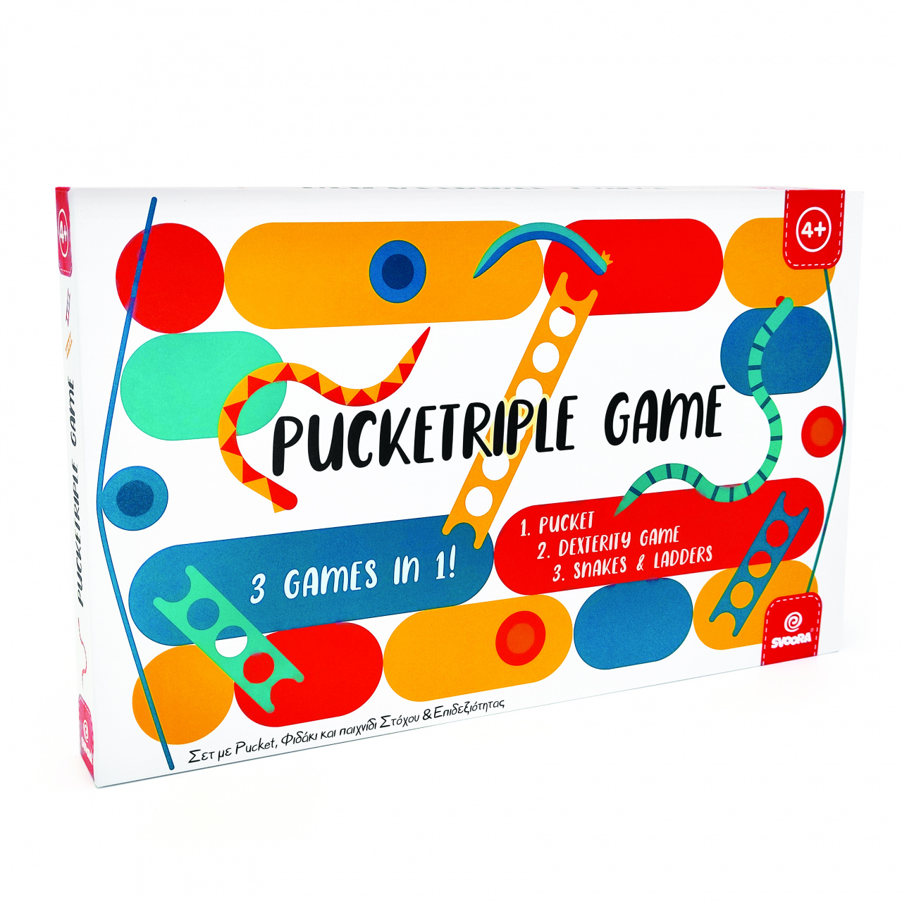 boardgames-3-in-1-pucketriple-svoora13021 Boardgames 3 in 1 Pucketriple, Svoora - imagine 1