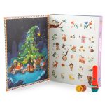 Calendar de Advent Lanterna si 23 de discuri cu povesti Minouchkas Moulin Roty - imagine 2