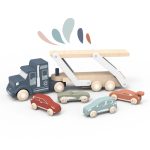 Camion transportor cu masinute, Speedy Monkey - imagine 2