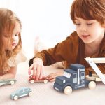 Camion transportor cu masinute, Speedy Monkey - imagine 4