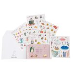 Carte de colorat cu abtibilduri, A fost odata, Moulin Roty - imagine 5