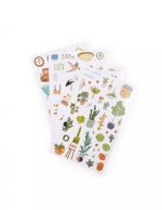 Carte de colorat cu abtibilduri Les Parisiennes, Moulin Roty - imagine 5