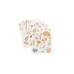 Carte de colorat cu abtibilduri Les Rosalies, Moulin Roty - imagine 4