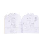 Carte de colorat cu stickere Marea familie, Moulin Roty - imagine 4
