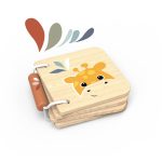 Carticica din lemn pentru bebelusi, Speedy Monkey - imagine 3