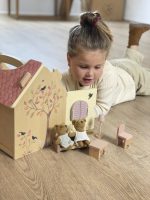 Casuta de papusi cu 2 ursuleti de plus, Egmont Toys - imagine 2