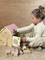 Casuta de papusi cu 2 ursuleti de plus, Egmont Toys - imagine 4