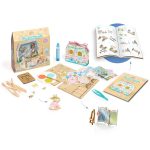 Casuta miniaturala de asamblat si colorat Alba, Djeco - imagine 3