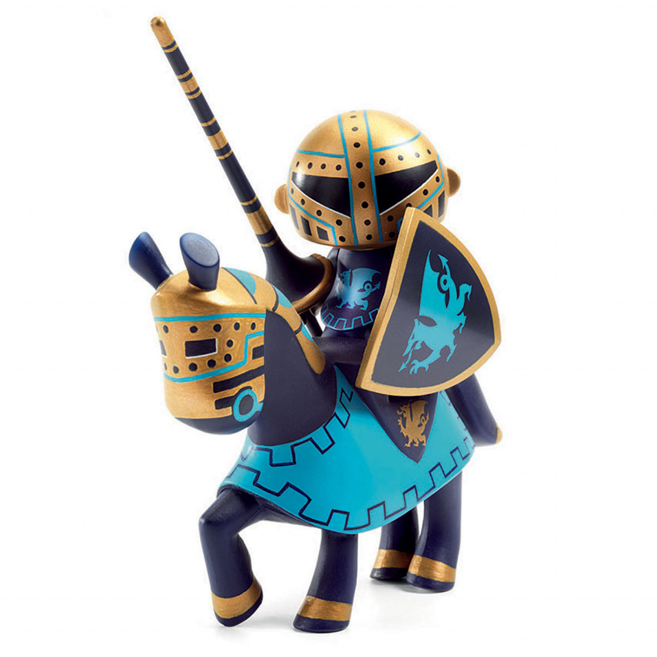 cavaler-calare-colectia-arty-toys-djeco6973 Cavaler calare - colectia Arty toys, Djeco - imagine 1