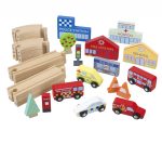 Circuit cu vehicule utilitare, Orange Tree Toys - imagine 3