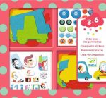 Colaje cu fetru Iubesc masinile, Djeco - imagine 2