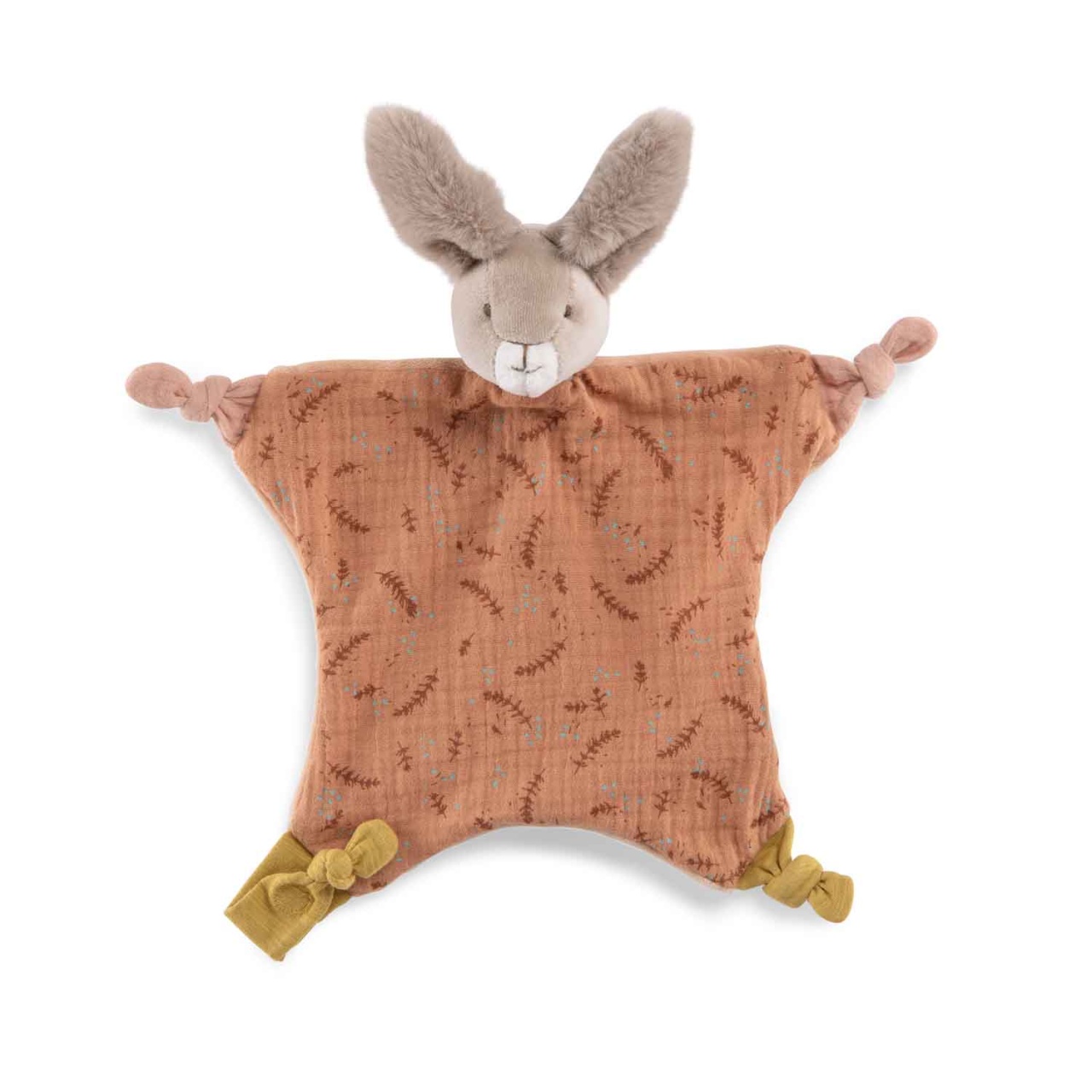 comforter-jucarie-bebe-senzoriala-iepuras-argila-moulin-roty19590 Comforter, jucarie bebe senzoriala Iepuras argila, Moulin Roty - imagine 1