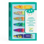 Creioane cerate multicolore, Djeco - imagine 2
