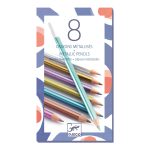 Creioane colorate metalice, Djeco - imagine 2