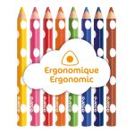 Creioane colorate pentru bebe, Djeco - imagine 3