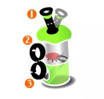 Cutie cu lupa si microscop pentru observarea insectelor, Navir - imagine 3