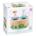 Cutie muzicala magnetica Balerina si lebada, Djeco - imagine 4