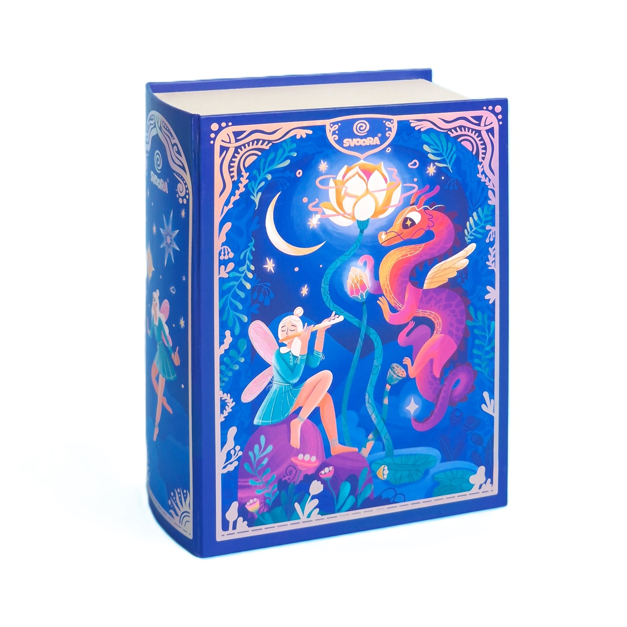 cutie-muzicala-pentru-bijuterii-fetita-si-dragonul-svoora100018342 Cutie muzicala pentru bijuterii Fetita si dragonul, Svoora - imagine 1