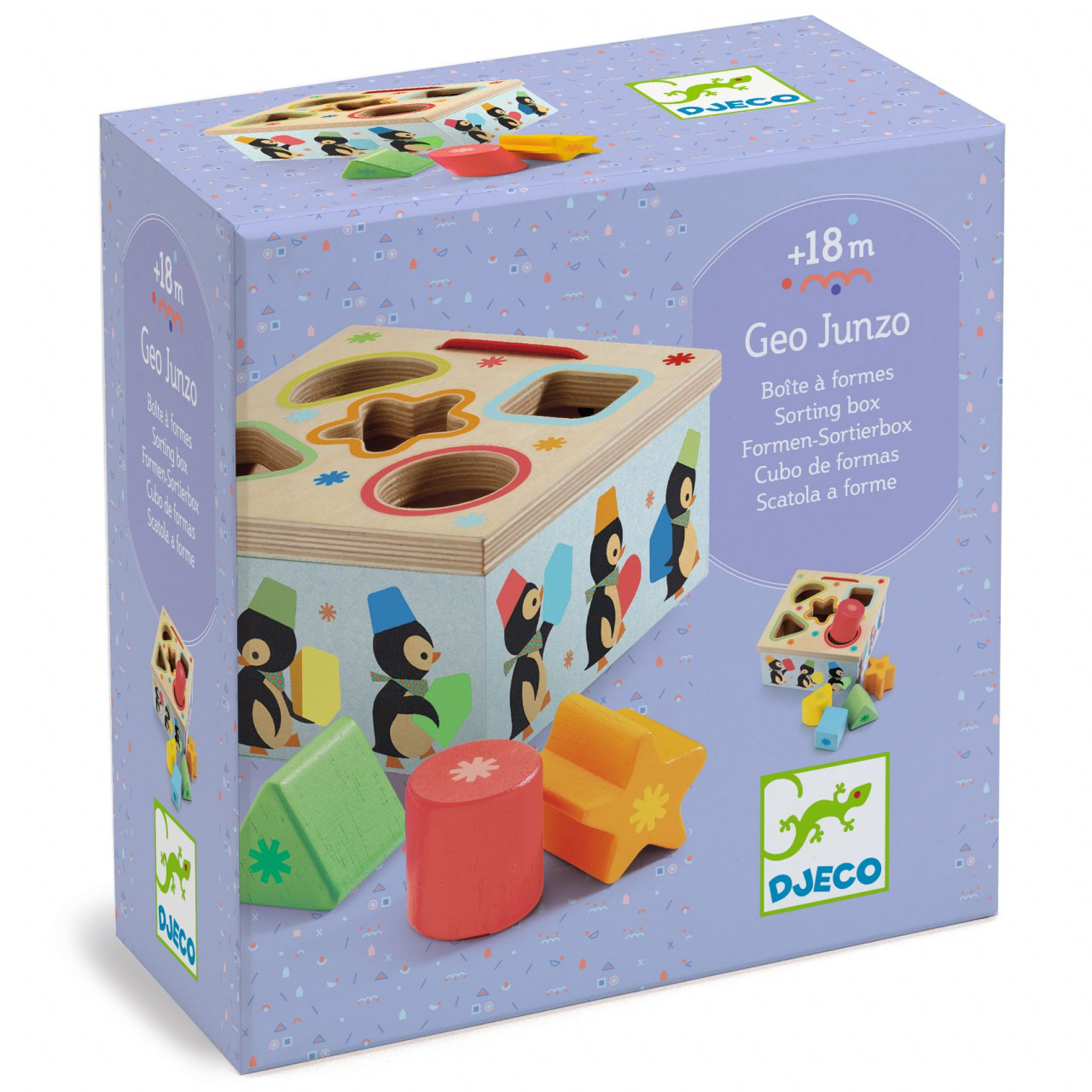 cutie-sortatoare-geopingy-djeco12252 Cutie sortatoare Geopingy, Djeco - imagine 1