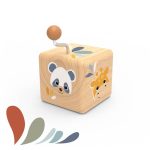 Cutiuta muzicala din lemn, Speedy Monkey - imagine 2