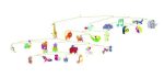 Decoratie mobila Animale vesele, Djeco