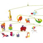 Decoratie mobila Animale vesele, Djeco - imagine 3