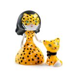 Figurina Arty Toys Printesa Feline si motanul Cleo, Djeco - imagine 4