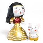 Figurina Arty Toys Printesa Mona & Moon, Djeco - imagine 2