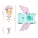 Figurina Tinyly Jil & Jerry, Djeco - imagine 4