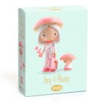 Figurine Tinyly Amy & Mushy, Djeco - imagine 2
