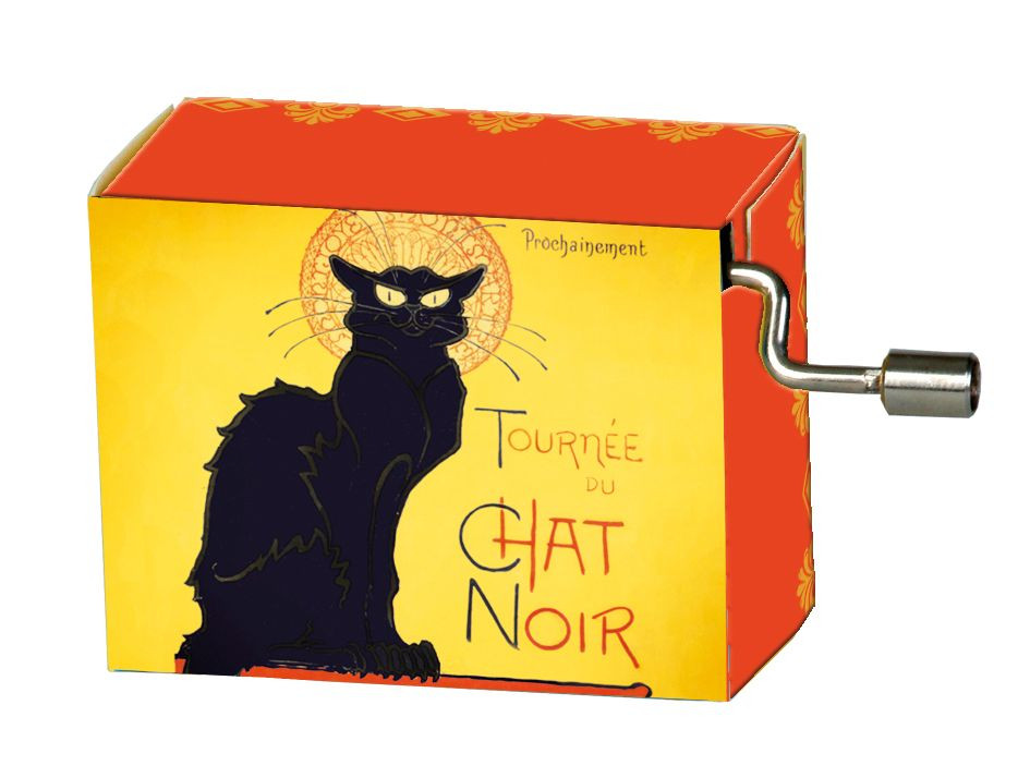 flasneta-art-nouveau-chat-noir-fridolin7456 Flasneta Art Nouveau Chat Noir, Fridolin - imagine 1
