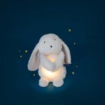 Iepuras plus cu lumina de veghe pentru bebelusi, Moulin Roty - imagine 4