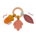 Inel lemn zornaitoare bebe, Moulin Roty - imagine 4