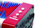 Instrument muzical acordeon rosu, Svoora - imagine 5
