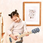 Instrument muzical Chitara din lemn pentru copii, Speedy Monkey - imagine 4