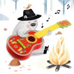 Instrument muzical Ukulele (chitara cu 4 corzi), Djeco - imagine 2