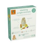 Joc Animale din jungla de stivuit, Orange Tree Toys - imagine 2