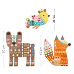 Joc creativ Animale gigantice, Djeco - imagine 2