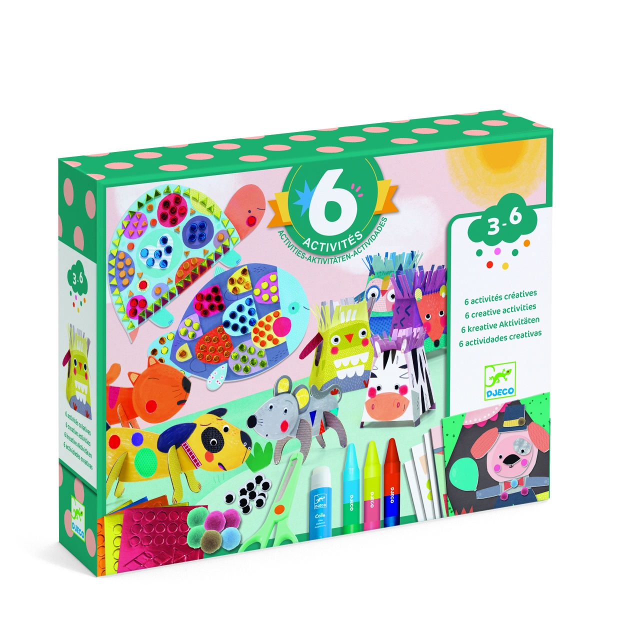 joc-creativ-casa-animalelor-djeco16821 Joc creativ Casa animalelor, Djeco - imagine 1
