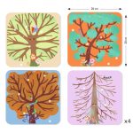 Joc creativ Colaj cu stickere din fetru, Djeco - imagine 3