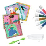 Joc creativ cu microperle, In jurul lumii, Djeco - imagine 2